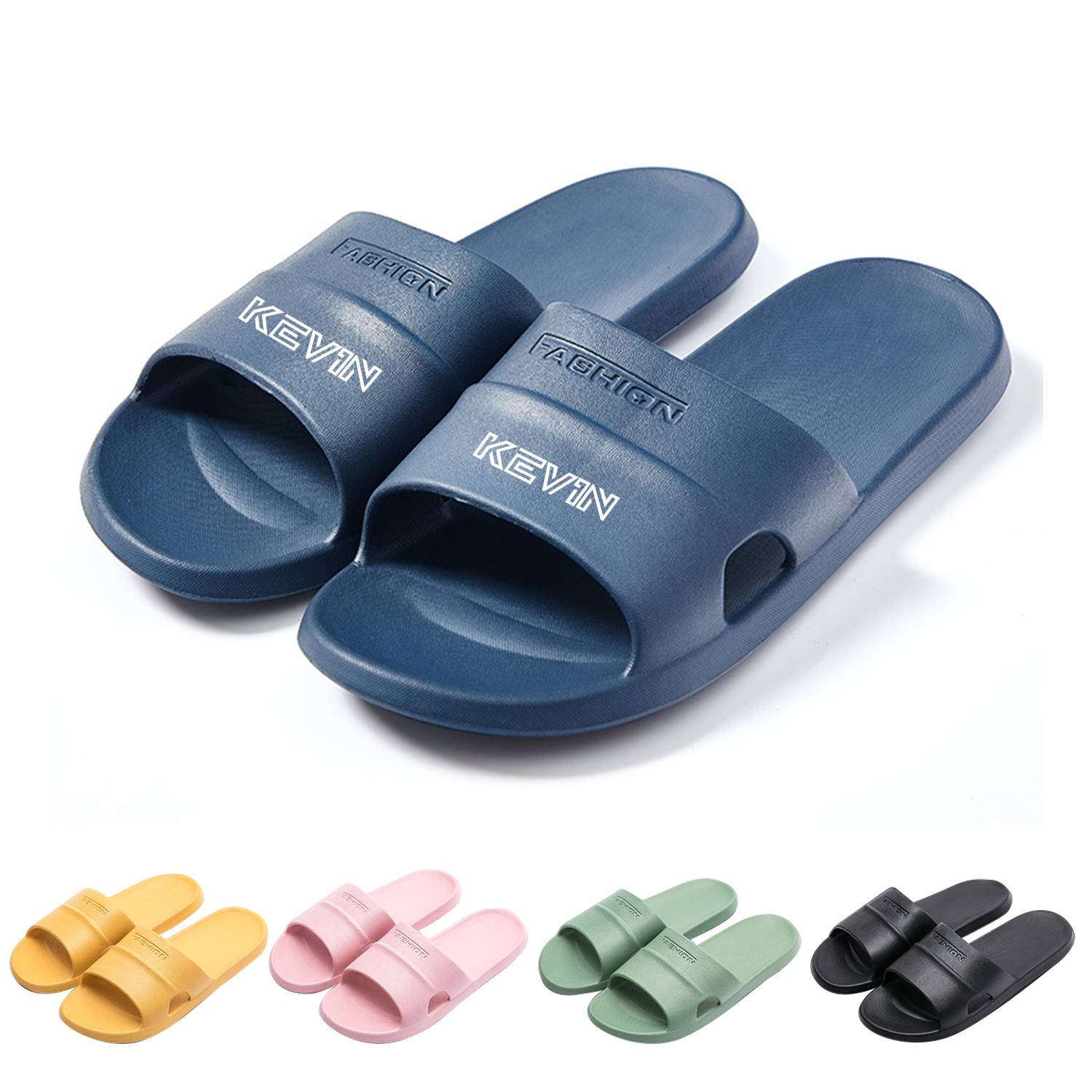 Personalized Non slip Home Sandal w/ Custom Imprint 5