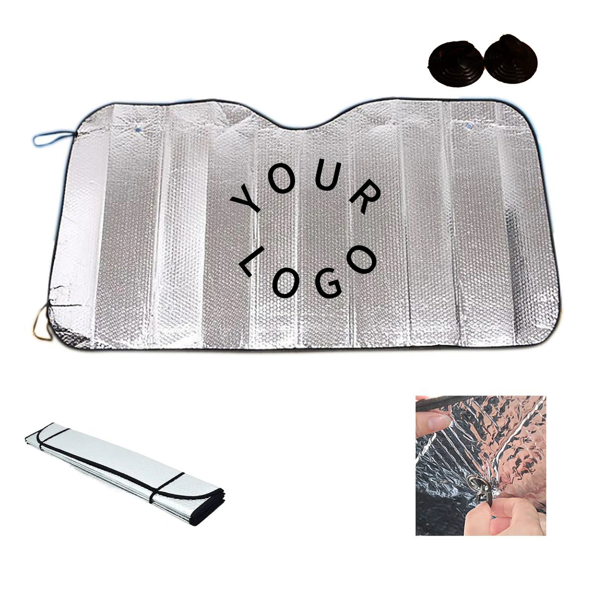 Car Front Window Sun Visor Blocker 2