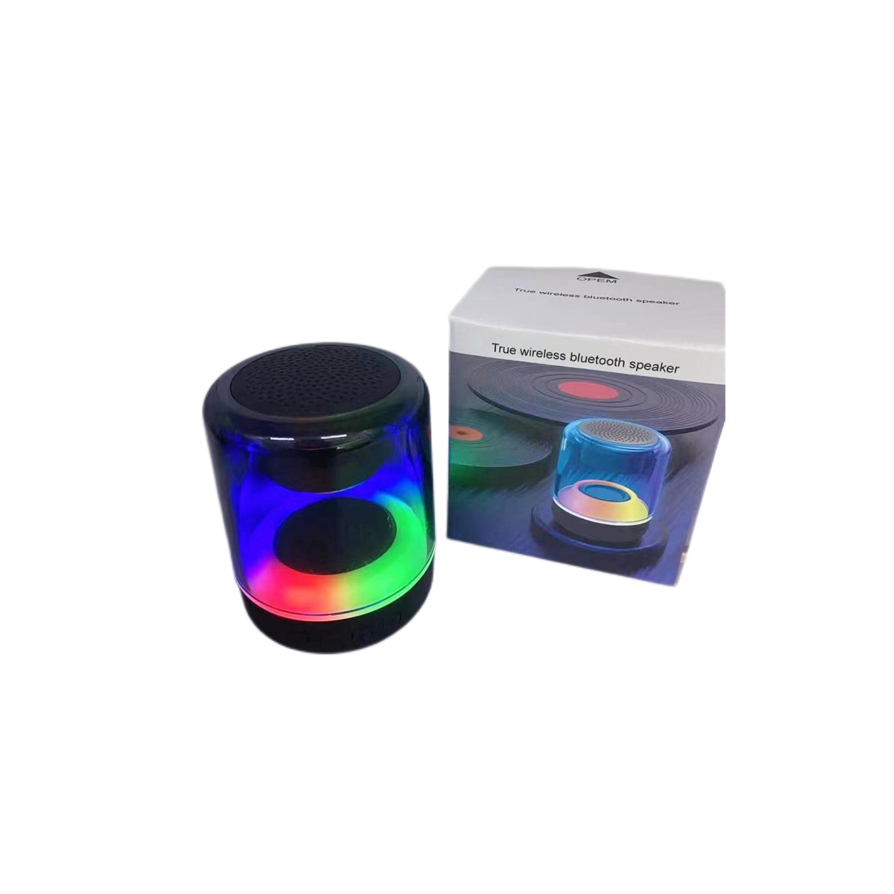 Wireless Speaker with Colorful Light (direct import) 1