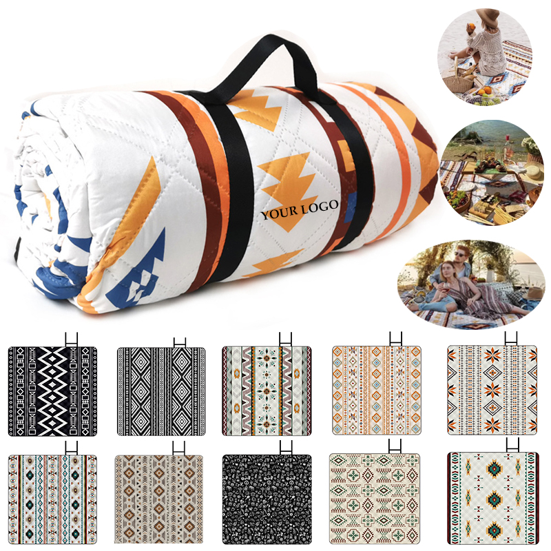 Picnic Blanket Extra Large Waterproof and Foldable Beach Blanket 5