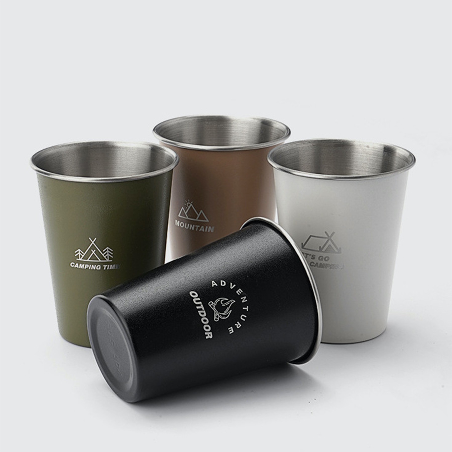 Stainless Steel Camping Cup Outdoor Mug 3