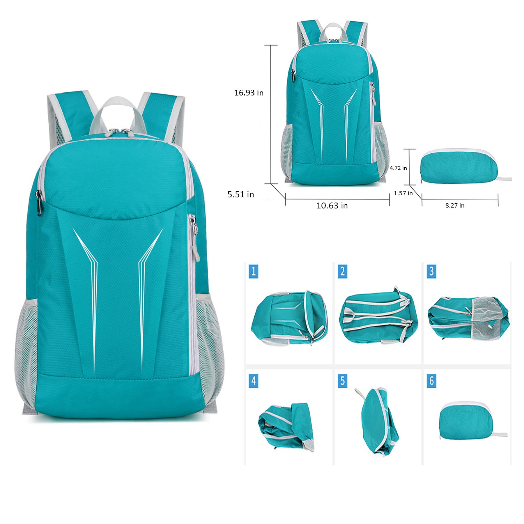 Foldable Climbing Camping Backpack 2
