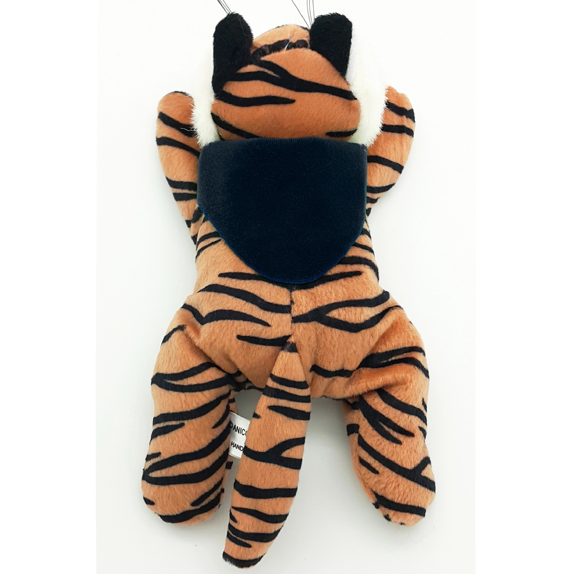 8" Laying Down Beanie Tiger 13