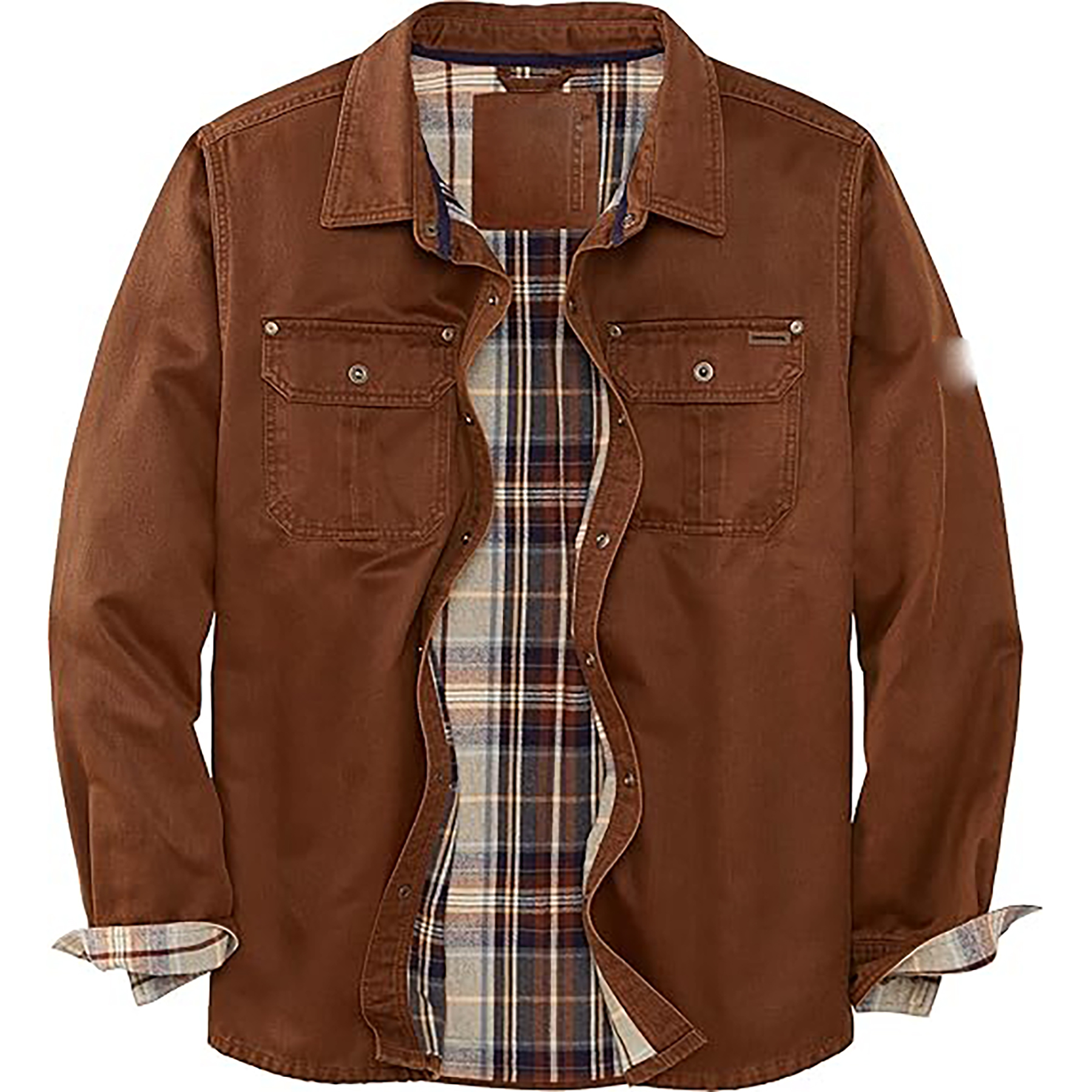 Men's Plaid Lined Jacket 8