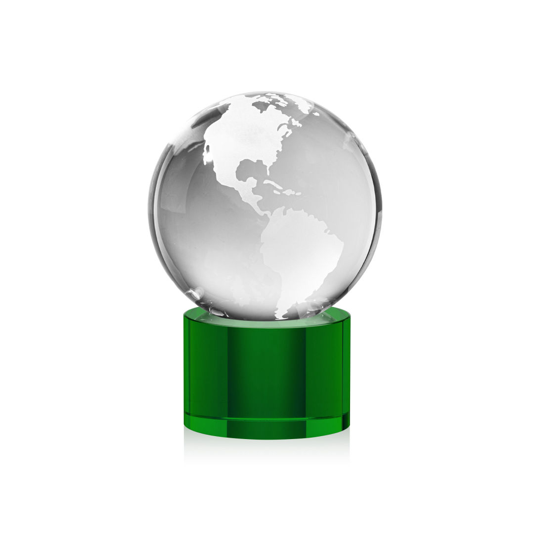 Globe Award on Marvel Base - Green 7