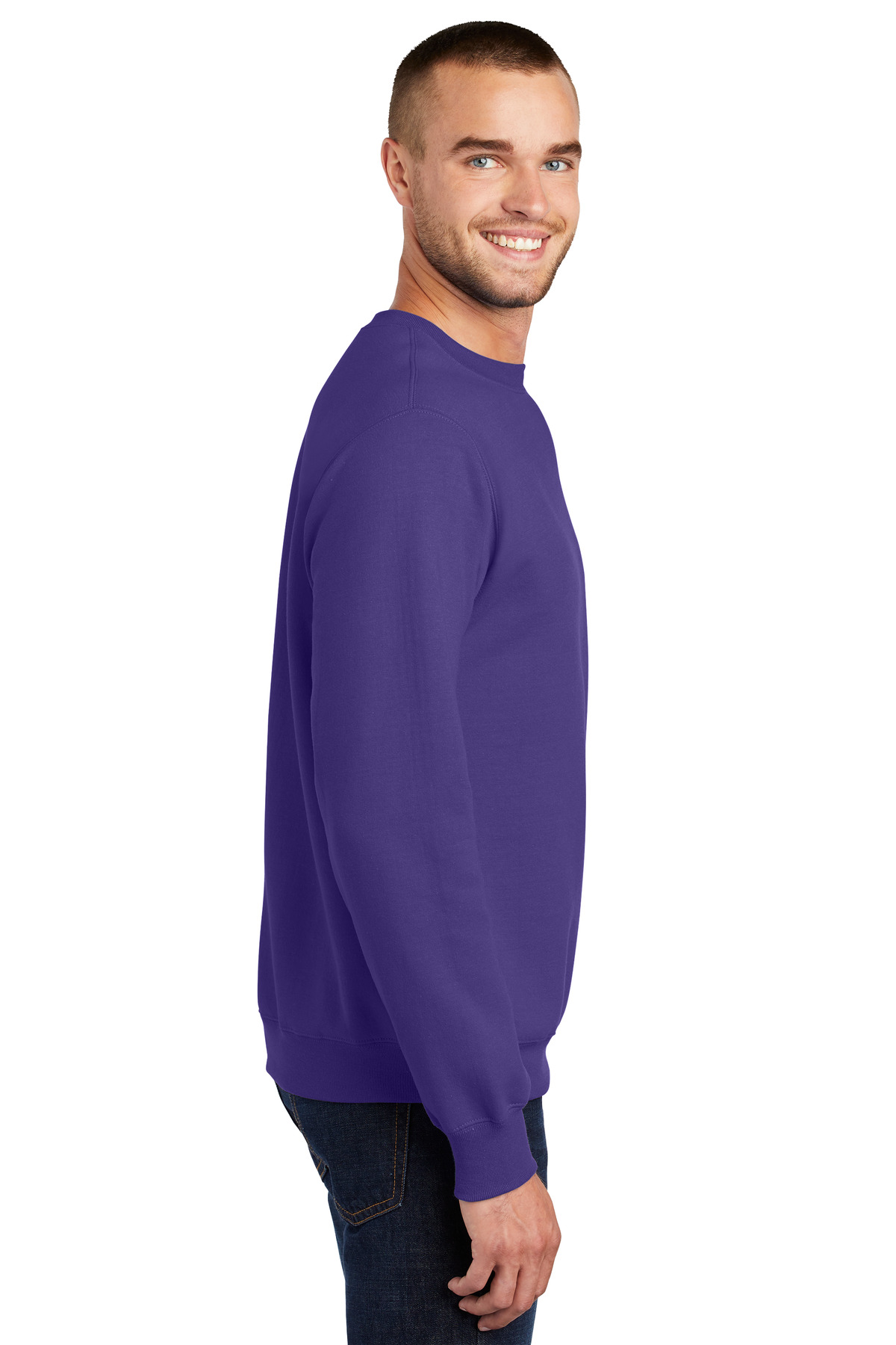 Port & Company® Essential Fleece Crewneck Sweatshirt, custom hoodie or sweatshirt with logo imprint 83