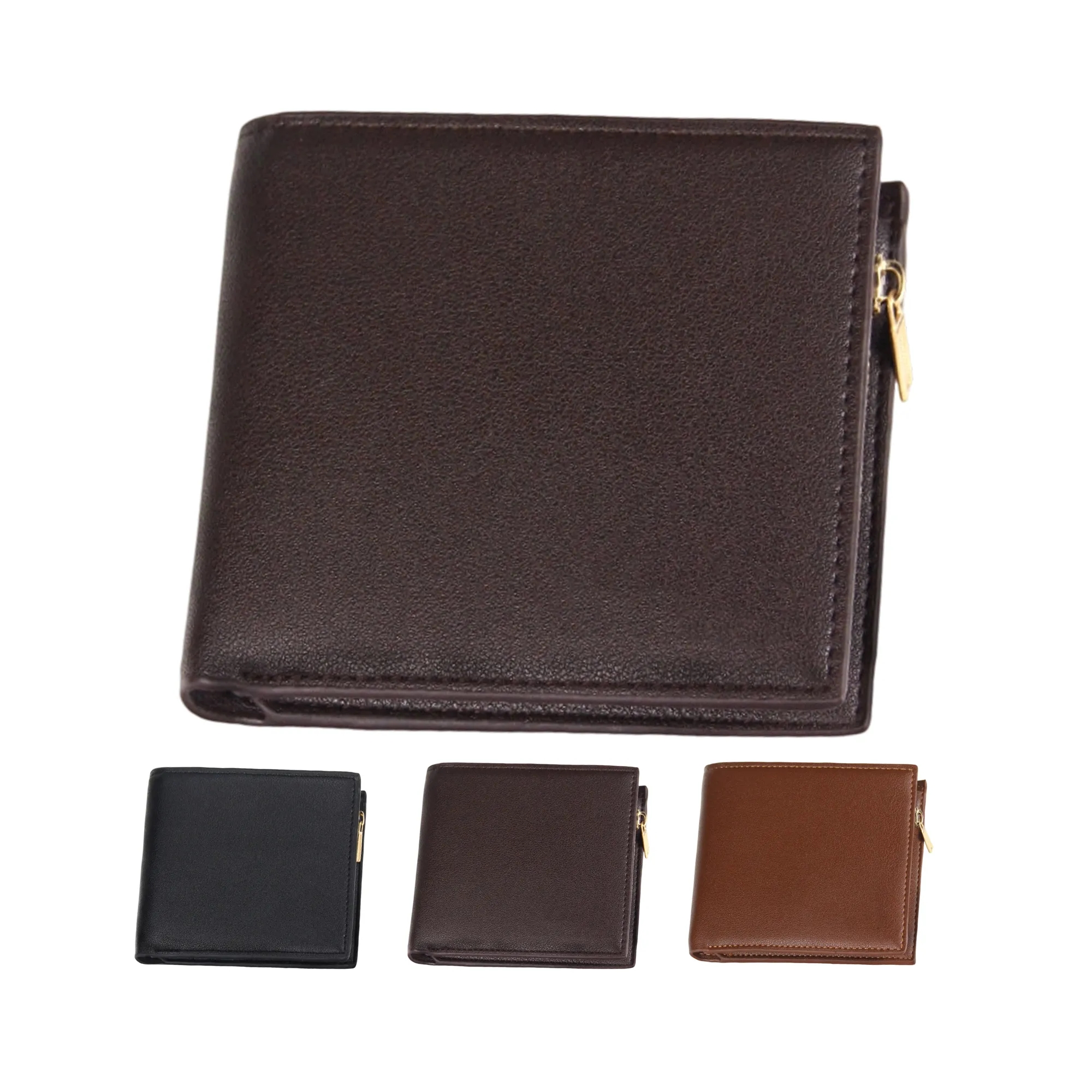 Microfiber Leather Wallet with Anti-Magnetic Lining 3