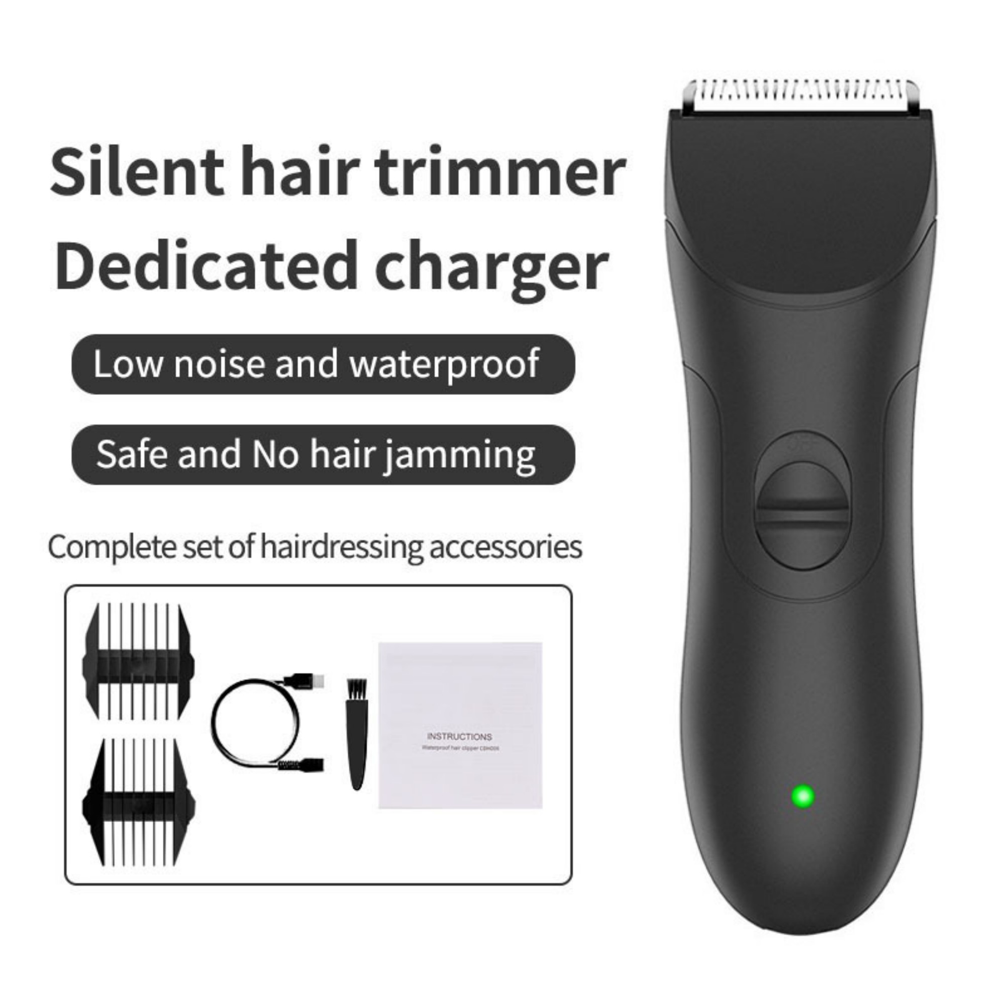 Waterproof Electric Hair Trimmer 7