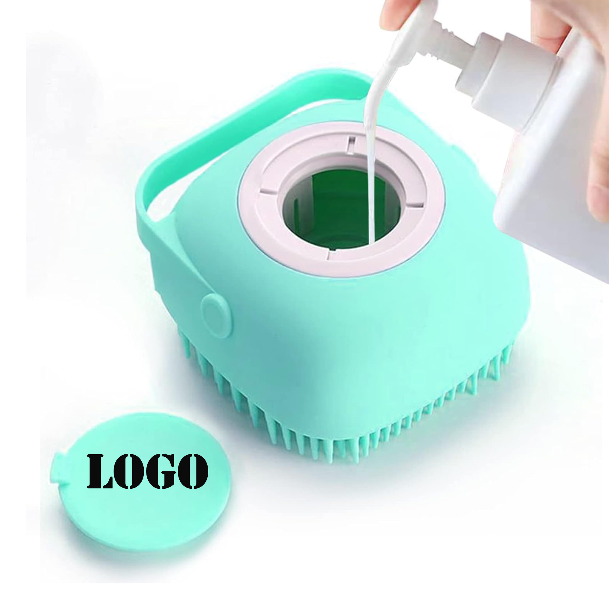 Pet Grooming Bath Massage Brush 2