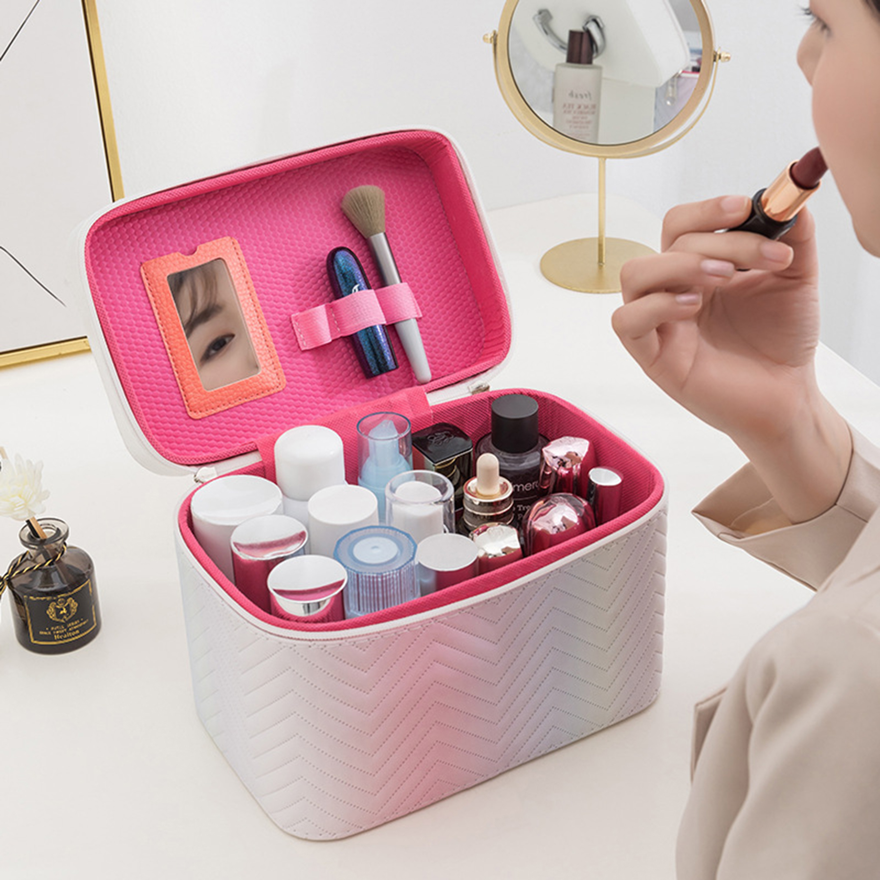 PU Cosmetic Bags Organizer 3
