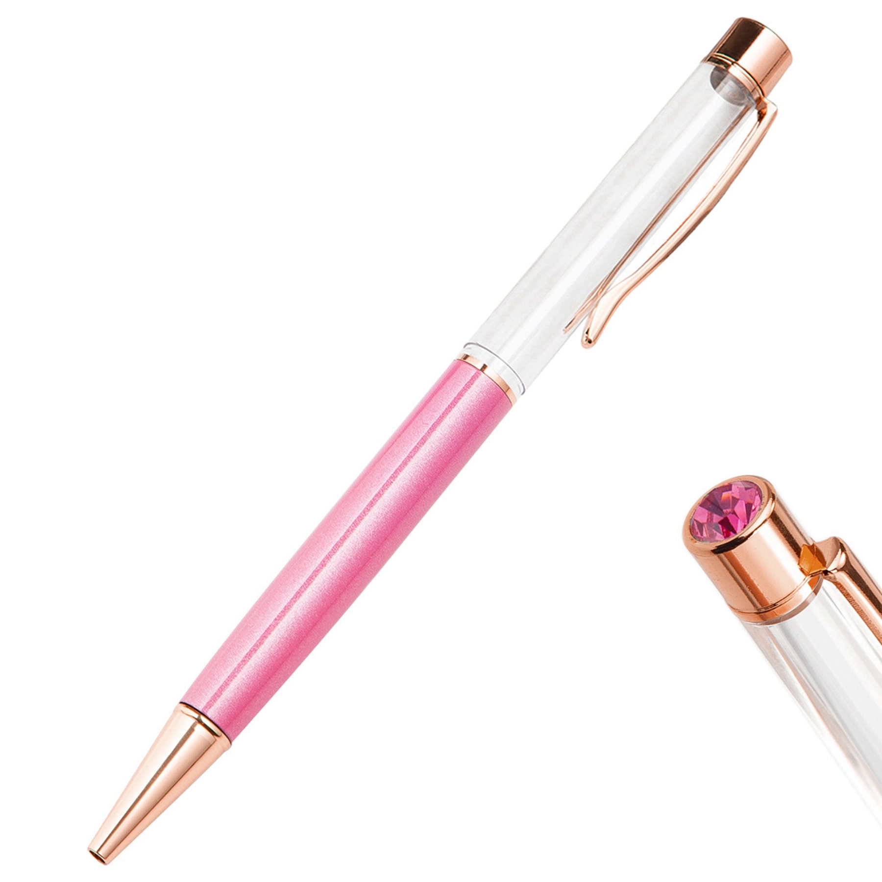 Crystal Air Tube Ballpoint Pen 10
