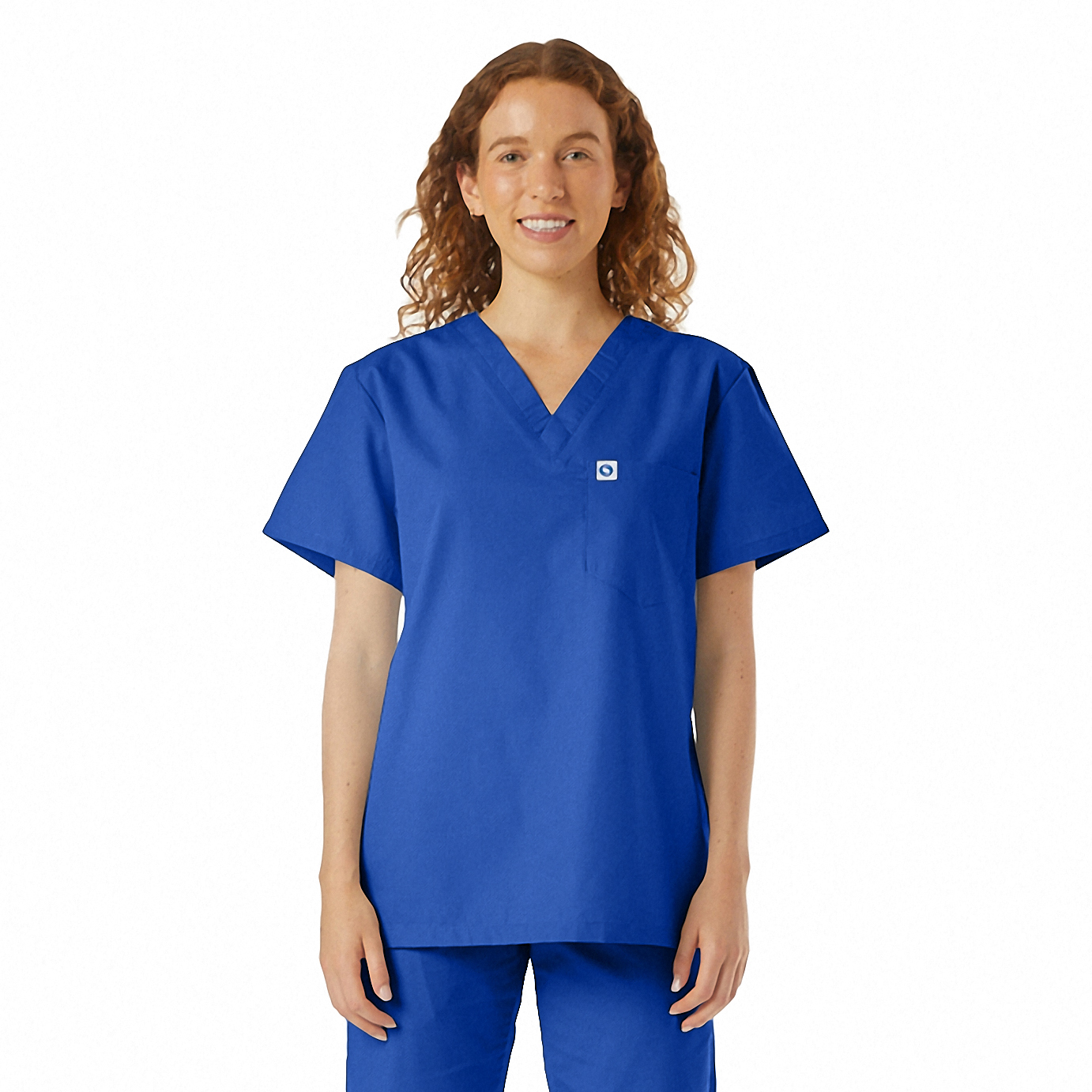 UltraSoft Unisex V-Neck 1-Pocket Scrub Top 15