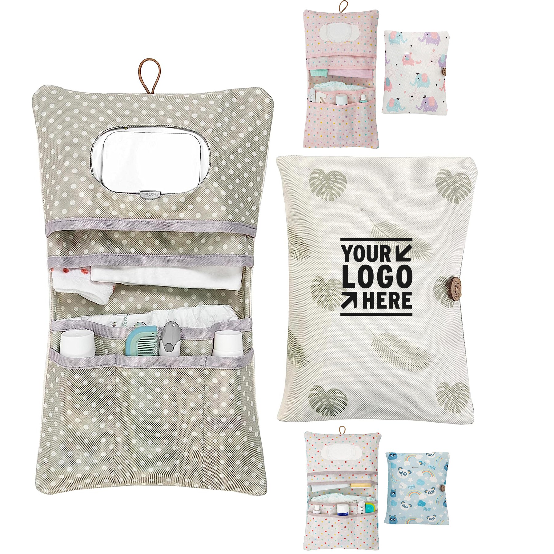 Travel Gear Portable Stroller Mini Diaper Bag Pouches 2