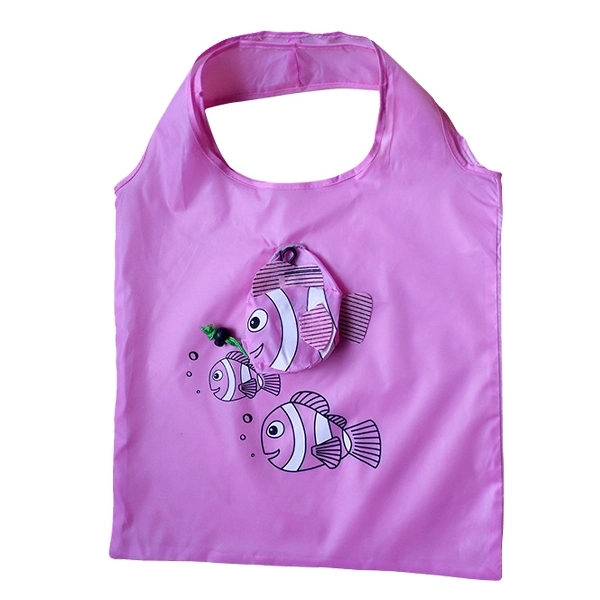 Polyester Folding Cute Fish Shaped Bags 8