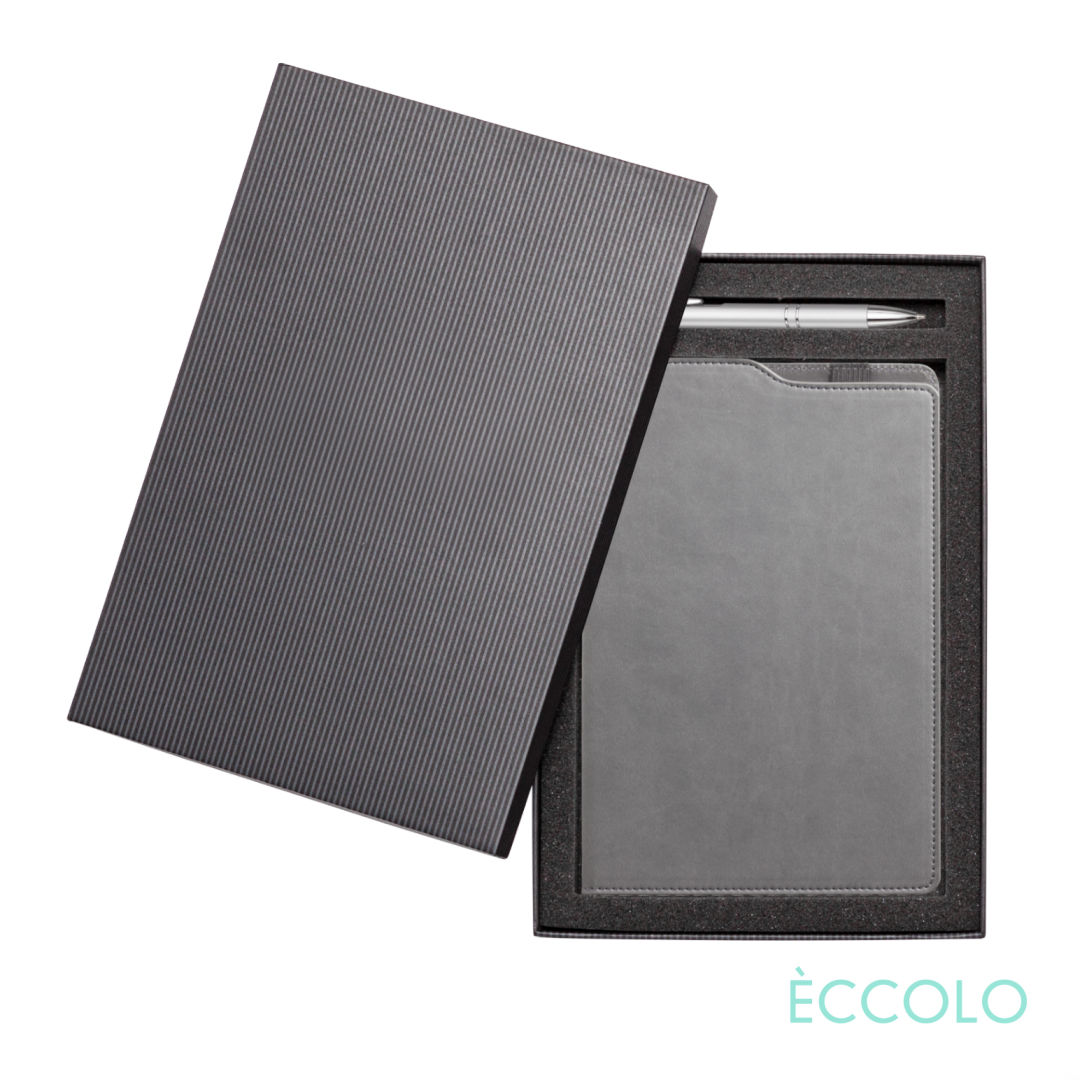 Eccolo® Soca Journal/Clicker Pen Gift Set - (M) 4
