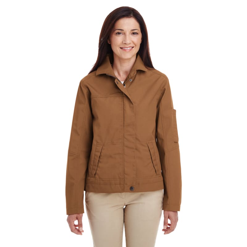 Harriton Ladies' Auxiliary Canvas Work Jacket 2