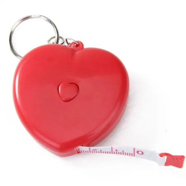 Heart Shape Tape Measure Keychain 6