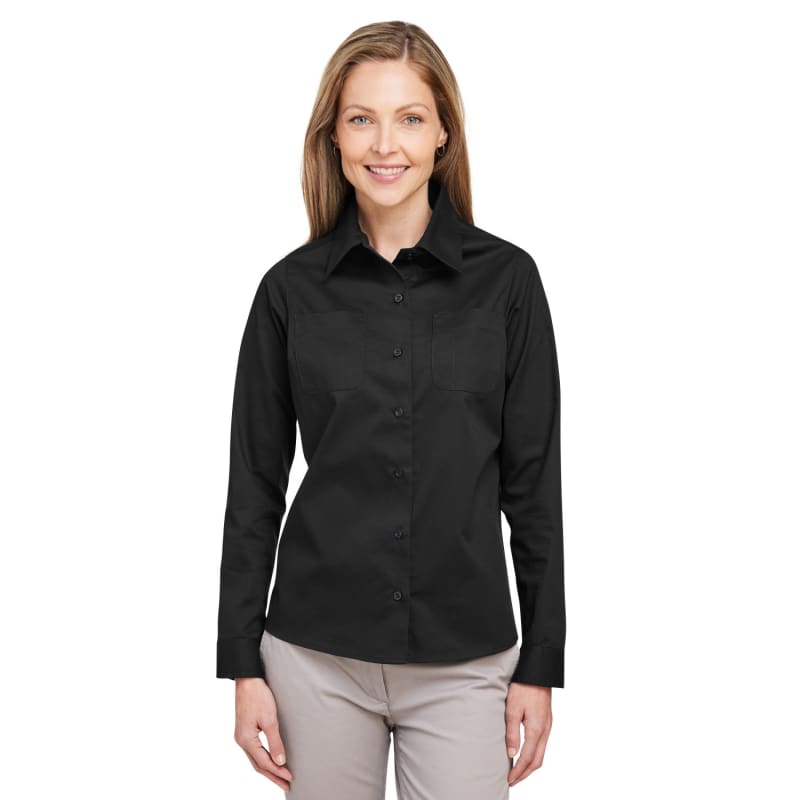 Harriton Ladies' Advantage IL Long-Sleeve Workshirt 11