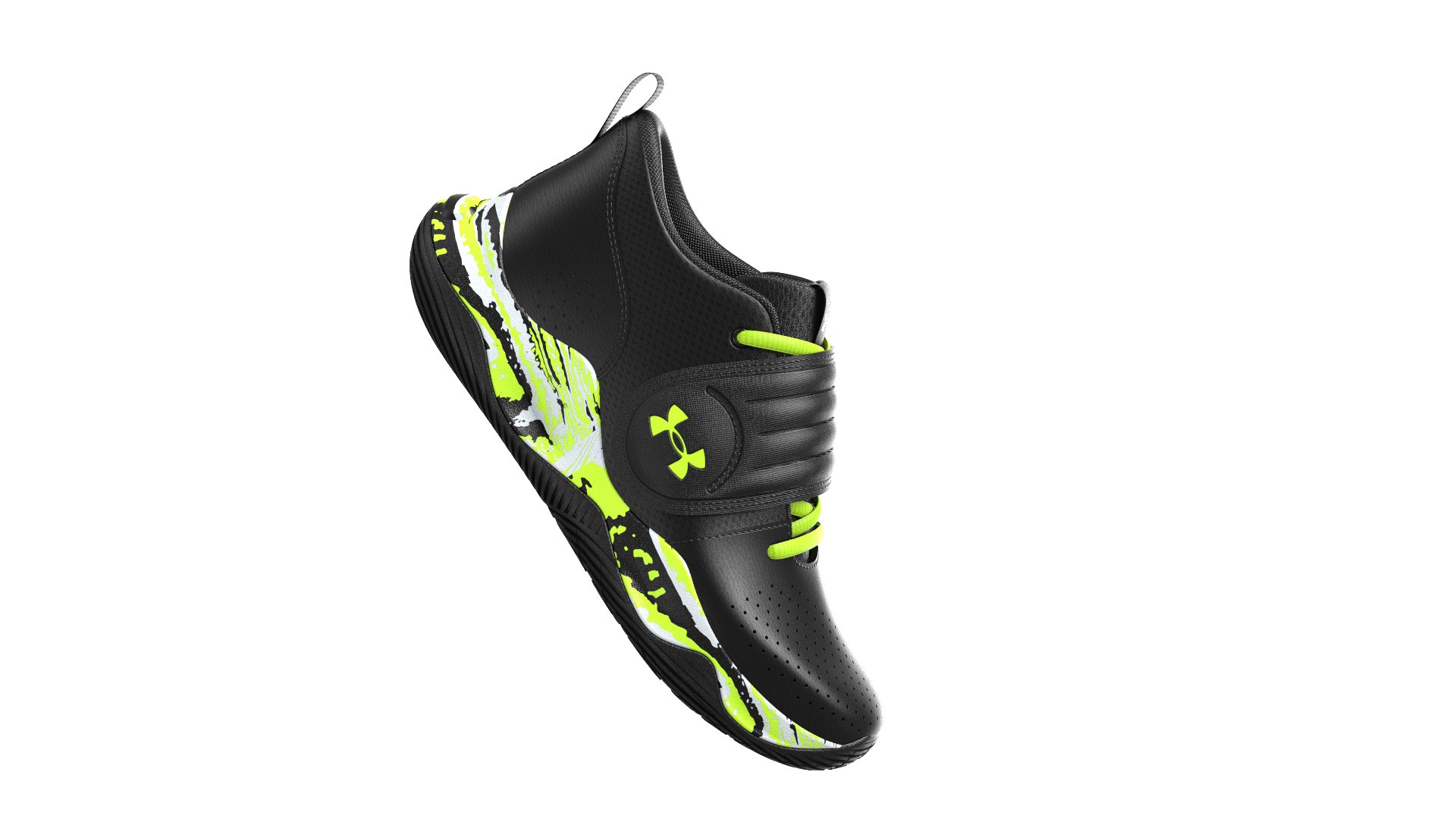 UA Zone BB Grade School Basketball Shoes 7