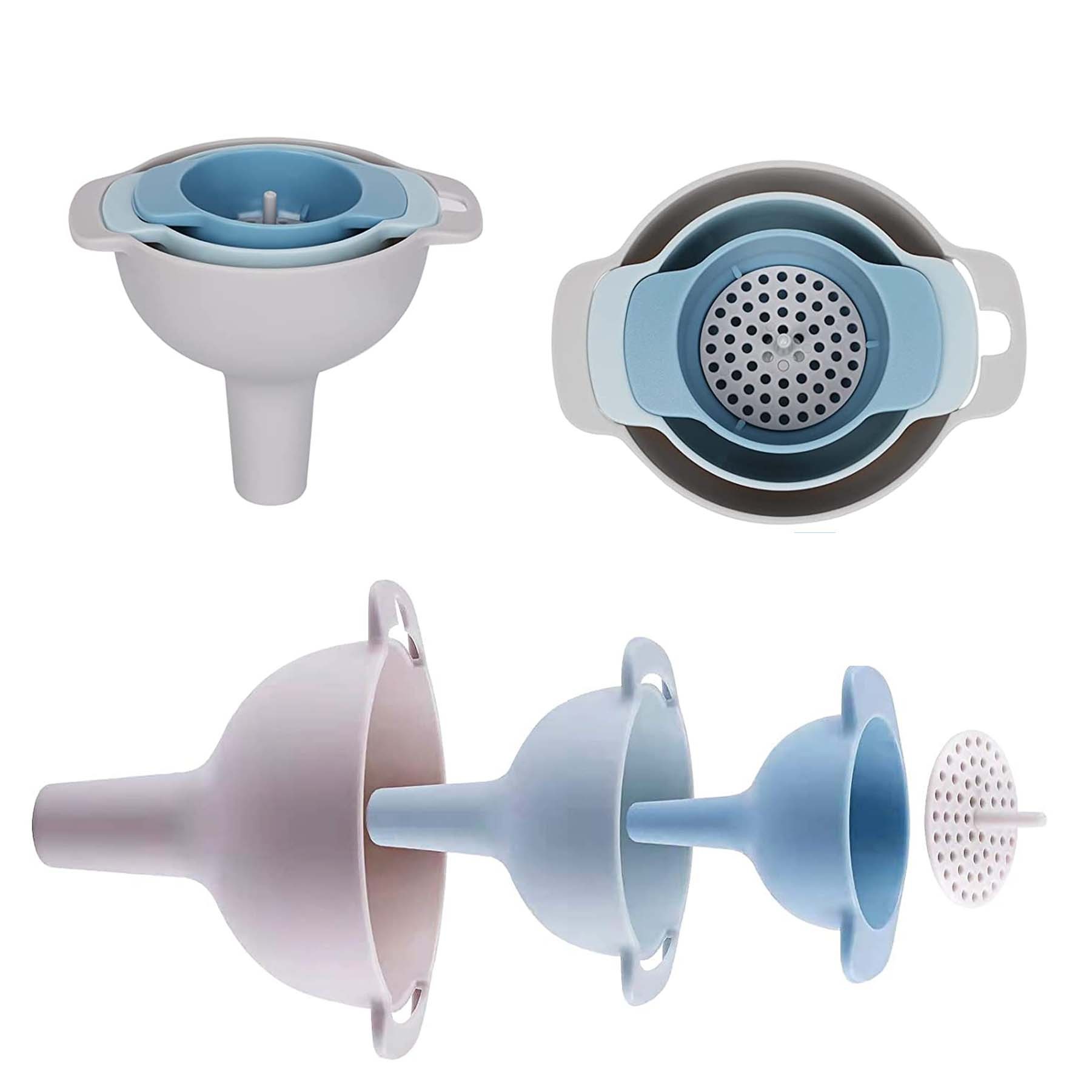 Kitchen Funnel Set for Filling Bottle 2