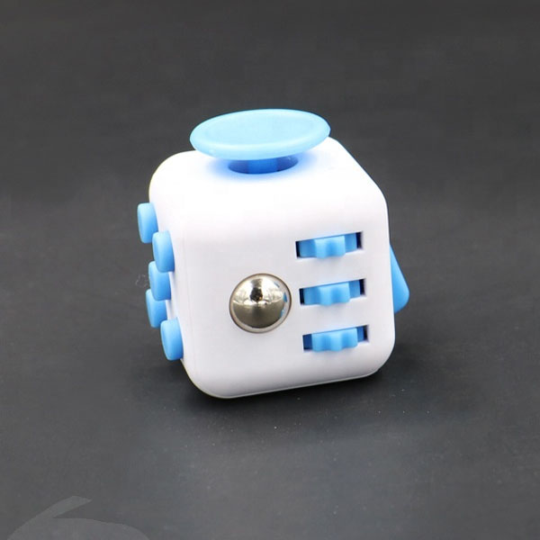 Promotional 6 Sides Rubber Silicone Kids Fidget Toys Dice Re 2
