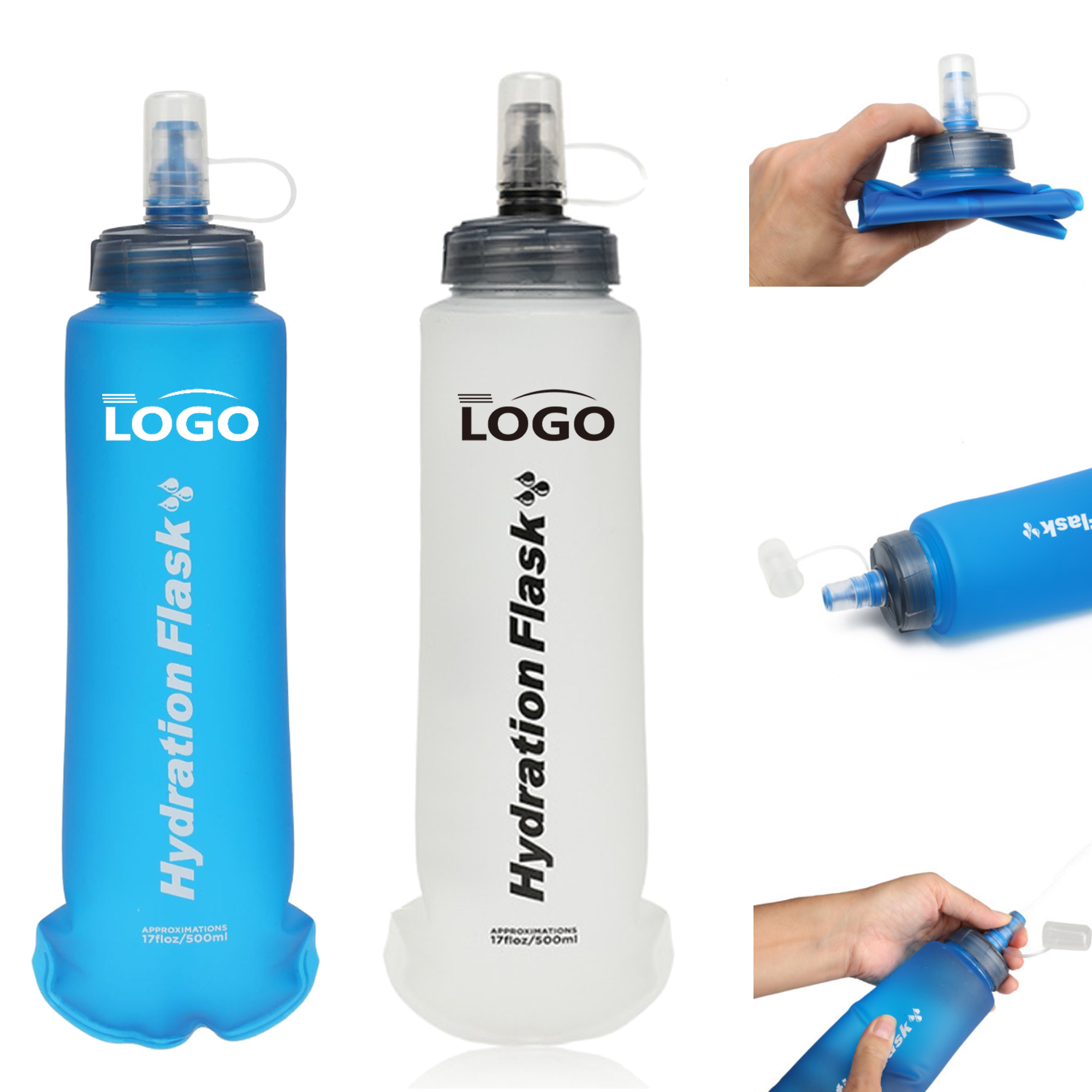 Soft Folding Water Bottles 2