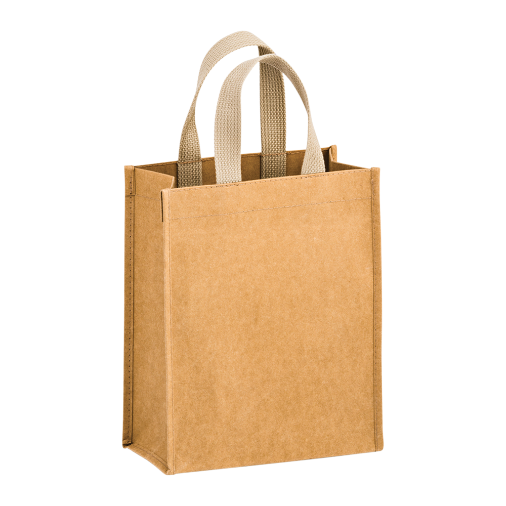 2-Bottle Washable Kraft Wine Tote 4