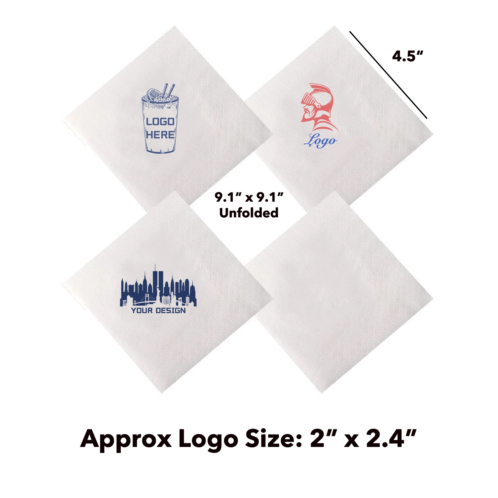 Restaurant Bar Paper Napkins 4