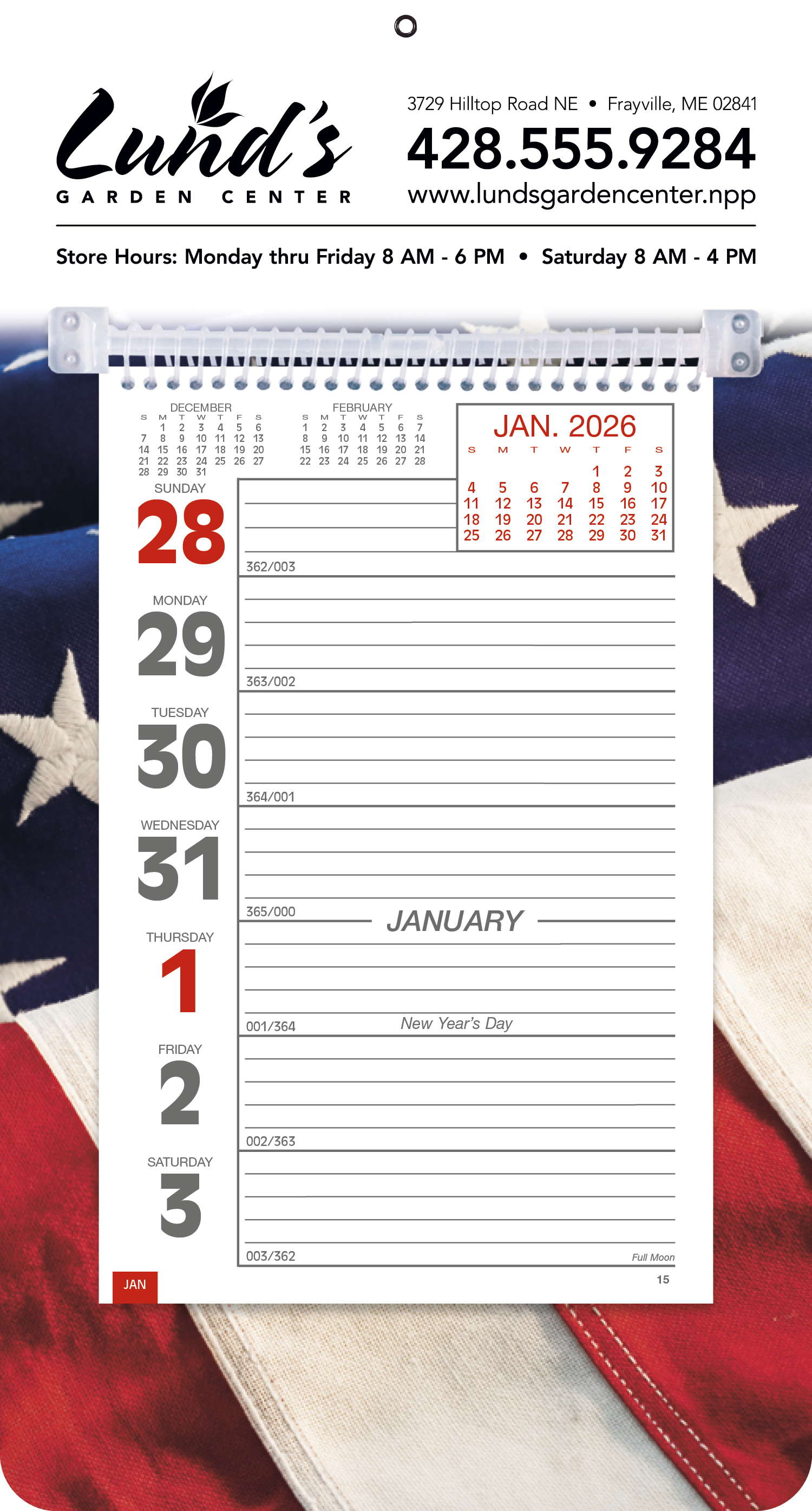 Triumph® Calendars Full-Color Weekly Memo Calendar 2
