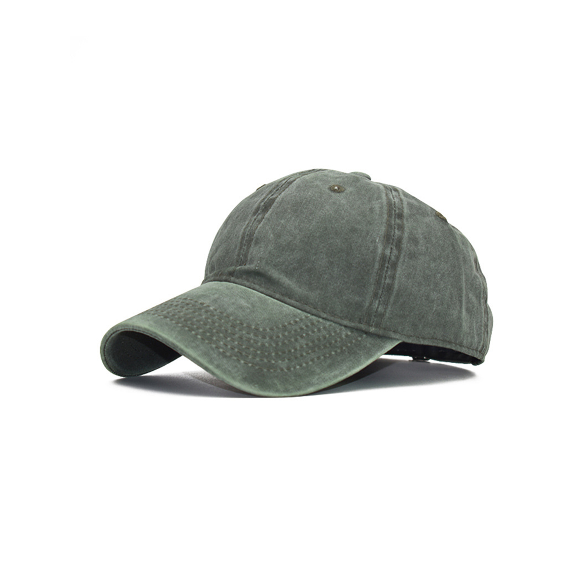 Cotton Vintage Washed Adjustable Buckle Hat 7
