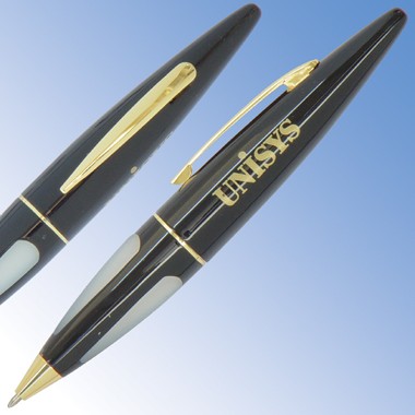 BLACK TORPEDO CIGAR BALL PEN 1