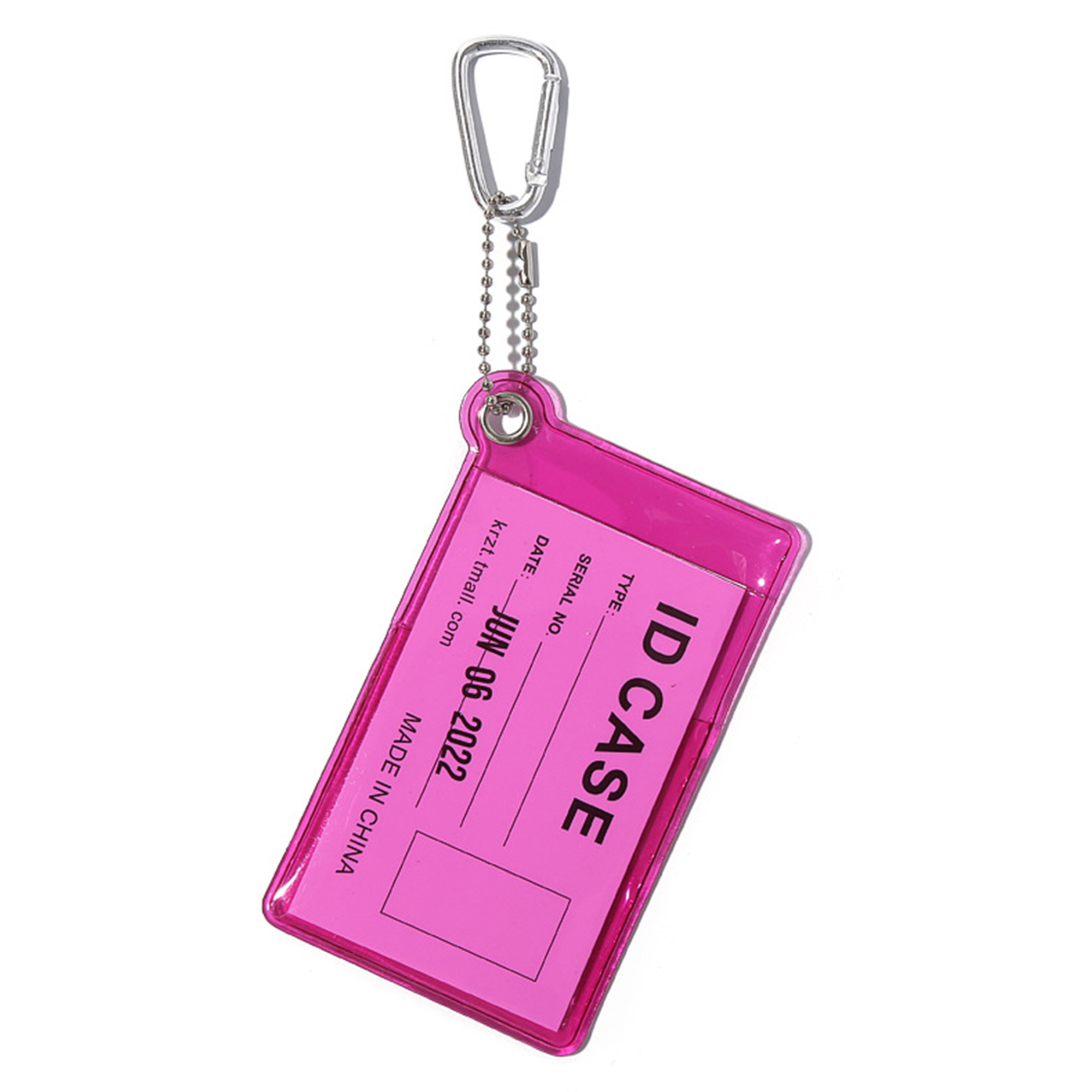 Colorful PVC ID Badge Holder 2