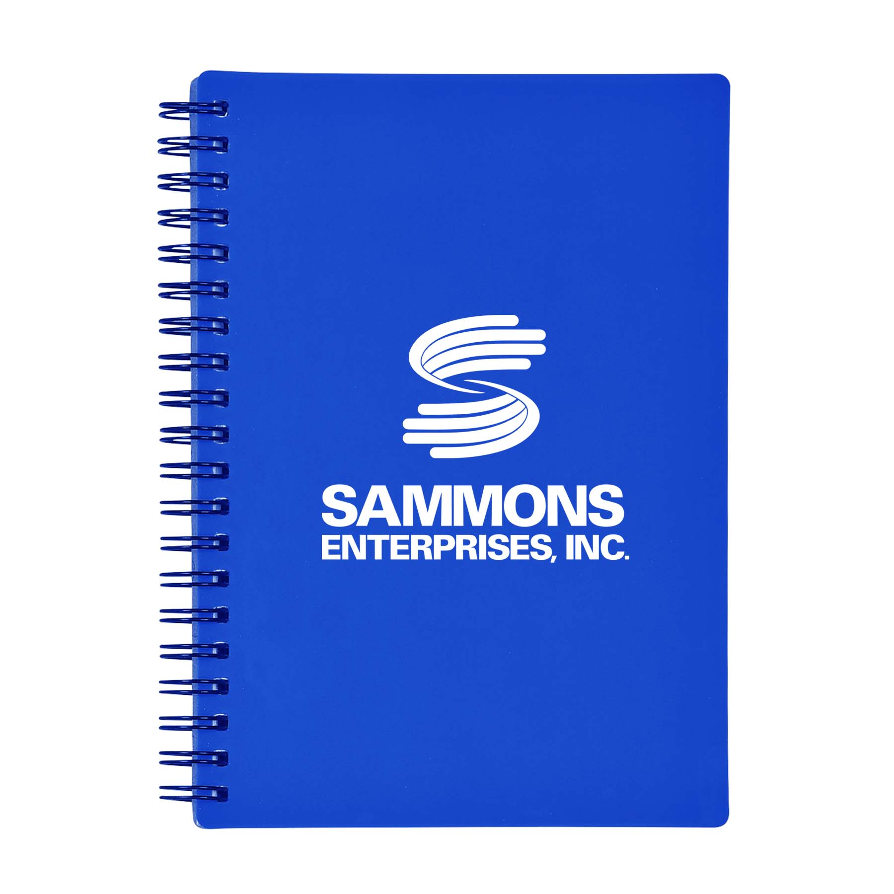 Rubbery Spiral Notebook with Recycled paper 4