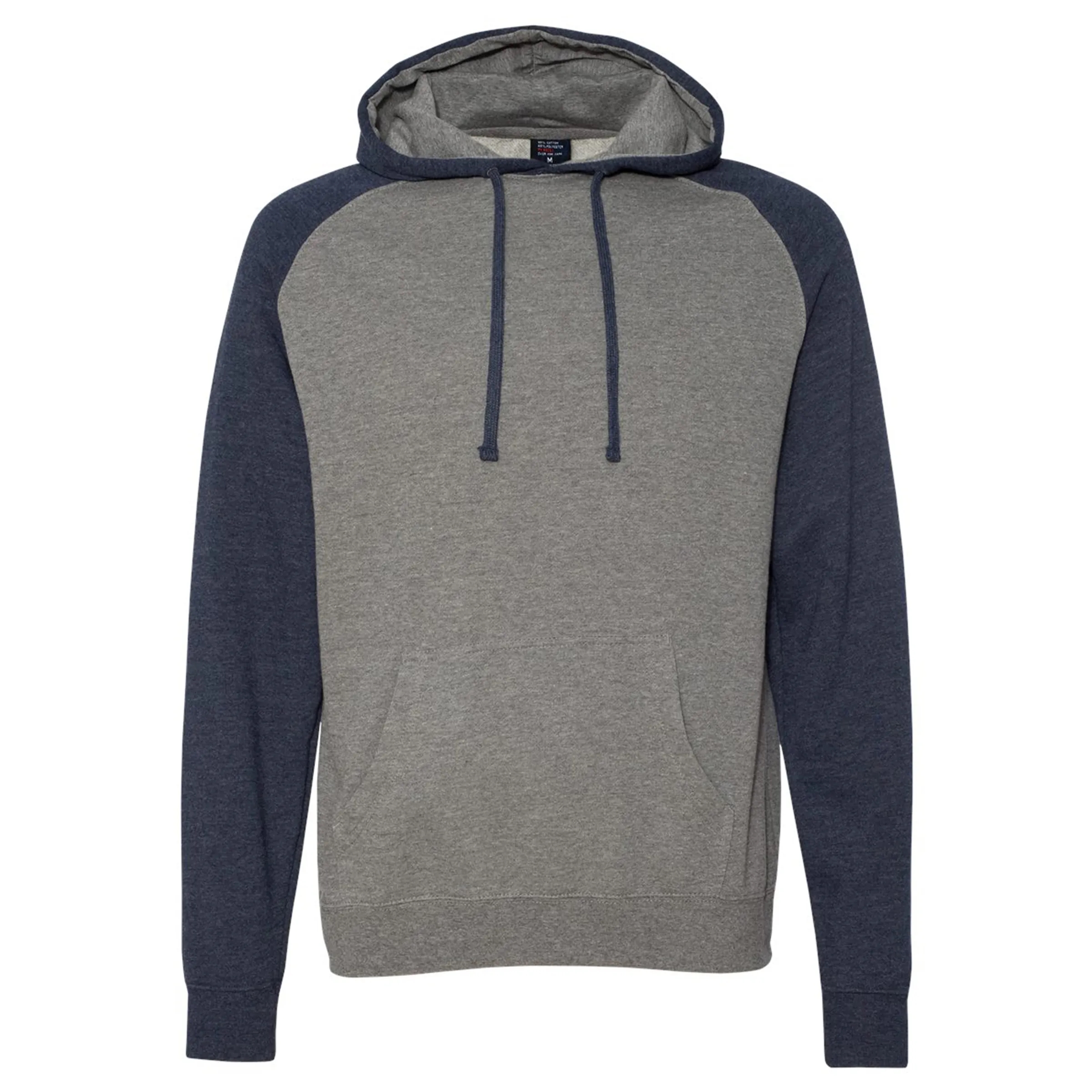 Raglan Hooded Pullover Sweatshirt, custom hoodie or sweatshirt with logo imprint 13