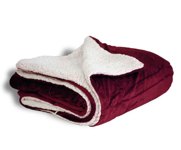 Micro Mink Sherpa Blanket - Blank 10