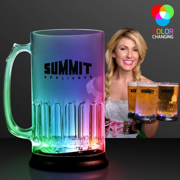 24 Oz. Big Light Up Flashing Beer Mug 2