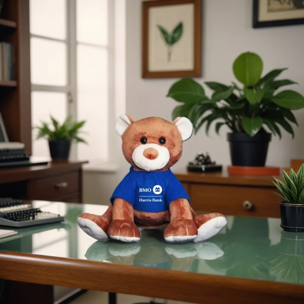 8" Brown Bear Coin Bank 13