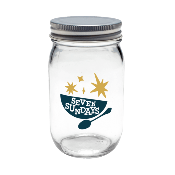 Homemade 16 oz. Canning Lids Mason Jar 11