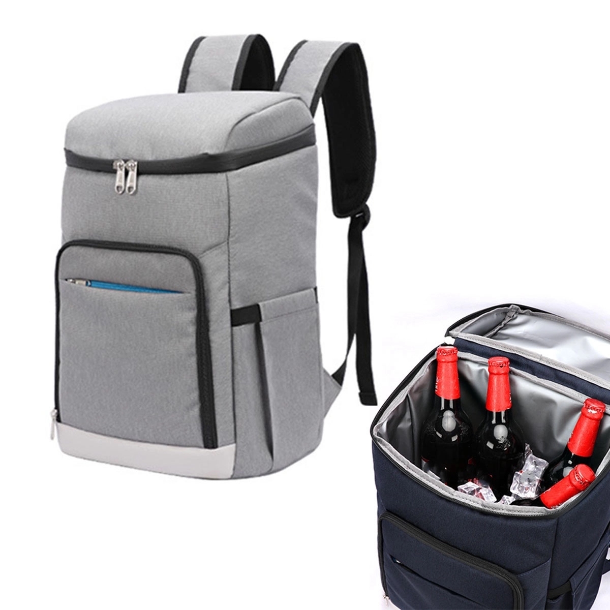Dual purpose Food Thermal Insulated Cooler Backpack 2