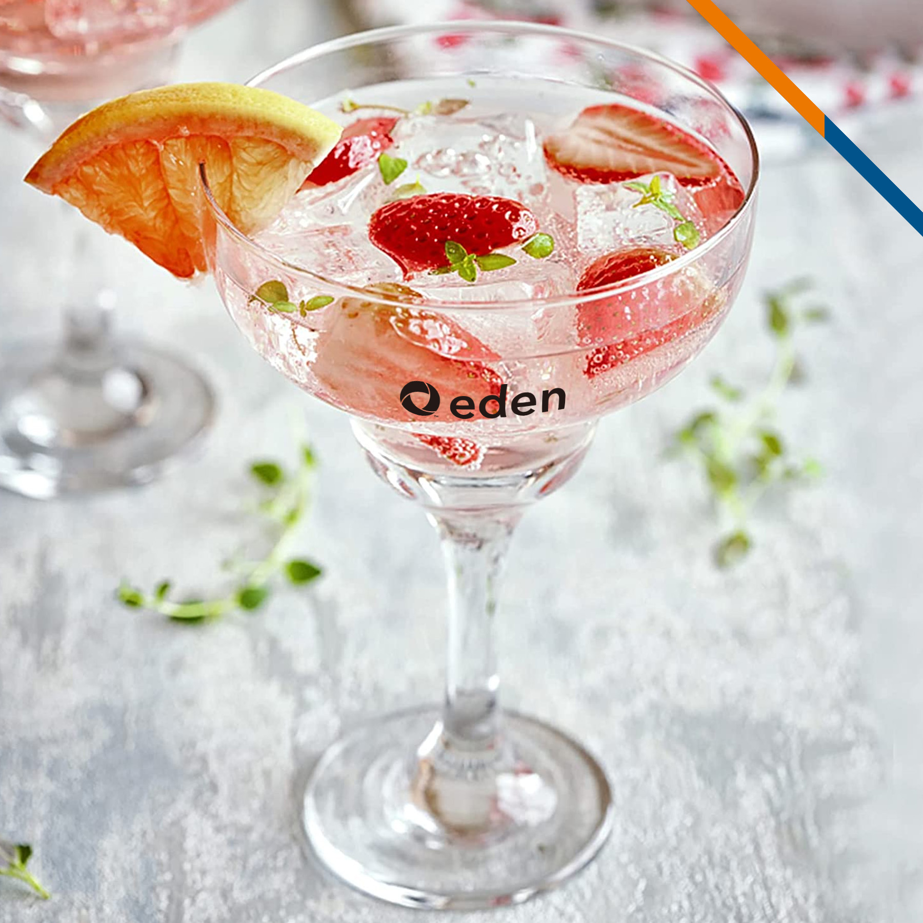 Mela Margarita Glasses - 9 OZ. 6