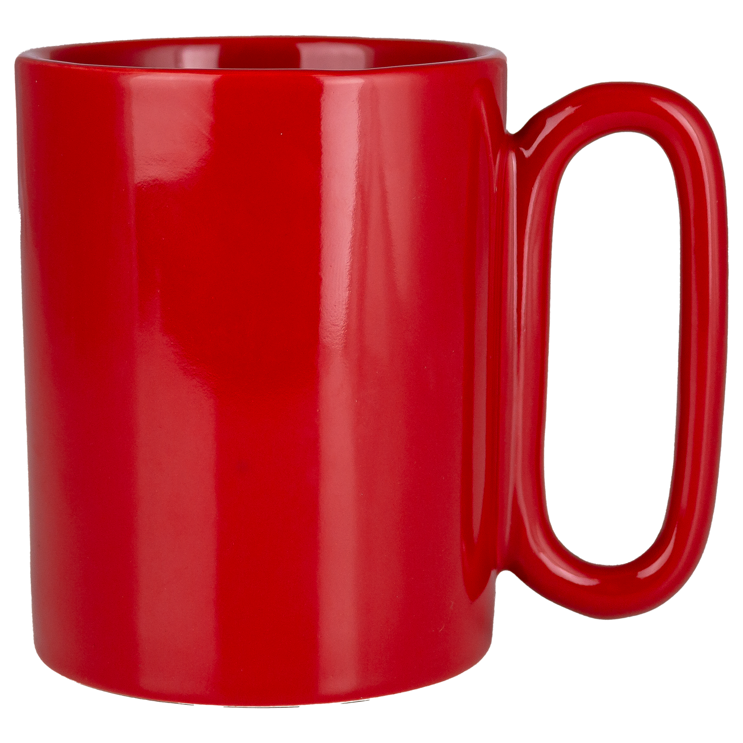 Retro 11 oz Ceramic Mug With Large Handle 3
