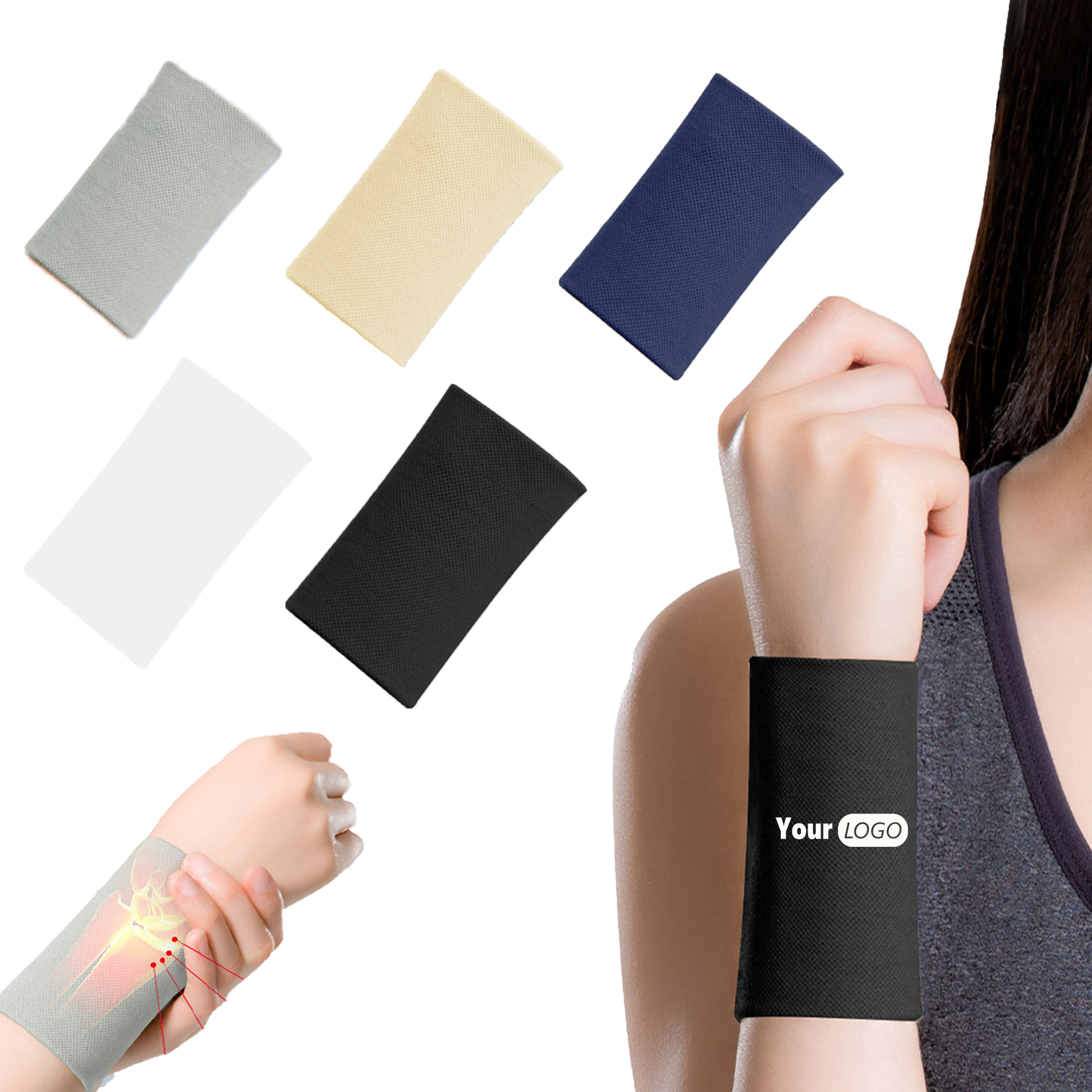 Soft Wrist Support Brace Wrist Band 1