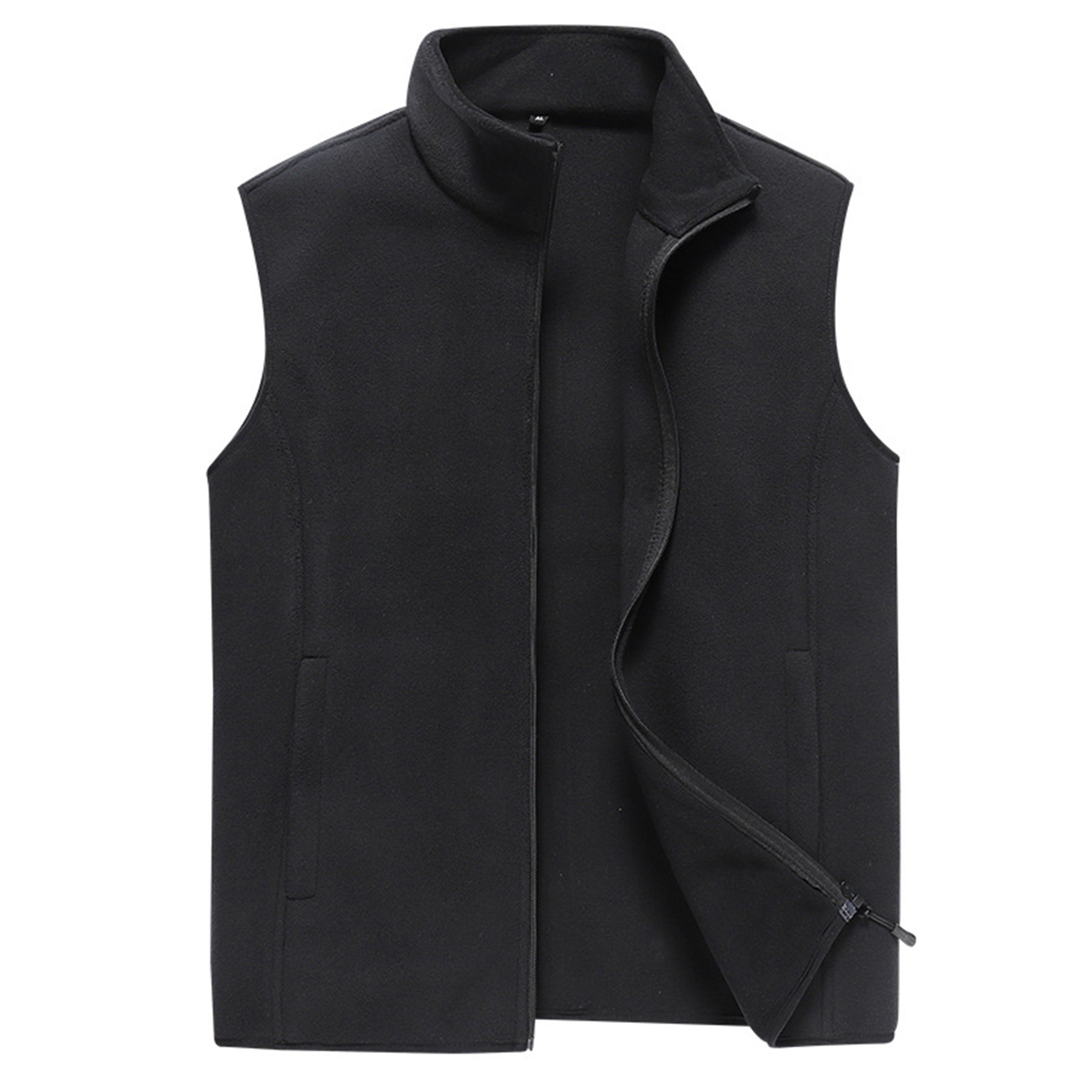Men's Full-Zip Polar Fleece Vest 5