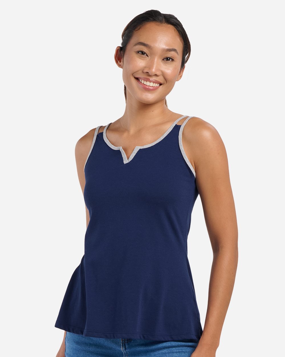 Women's Split Shoulder Tank Top - BW2506 12