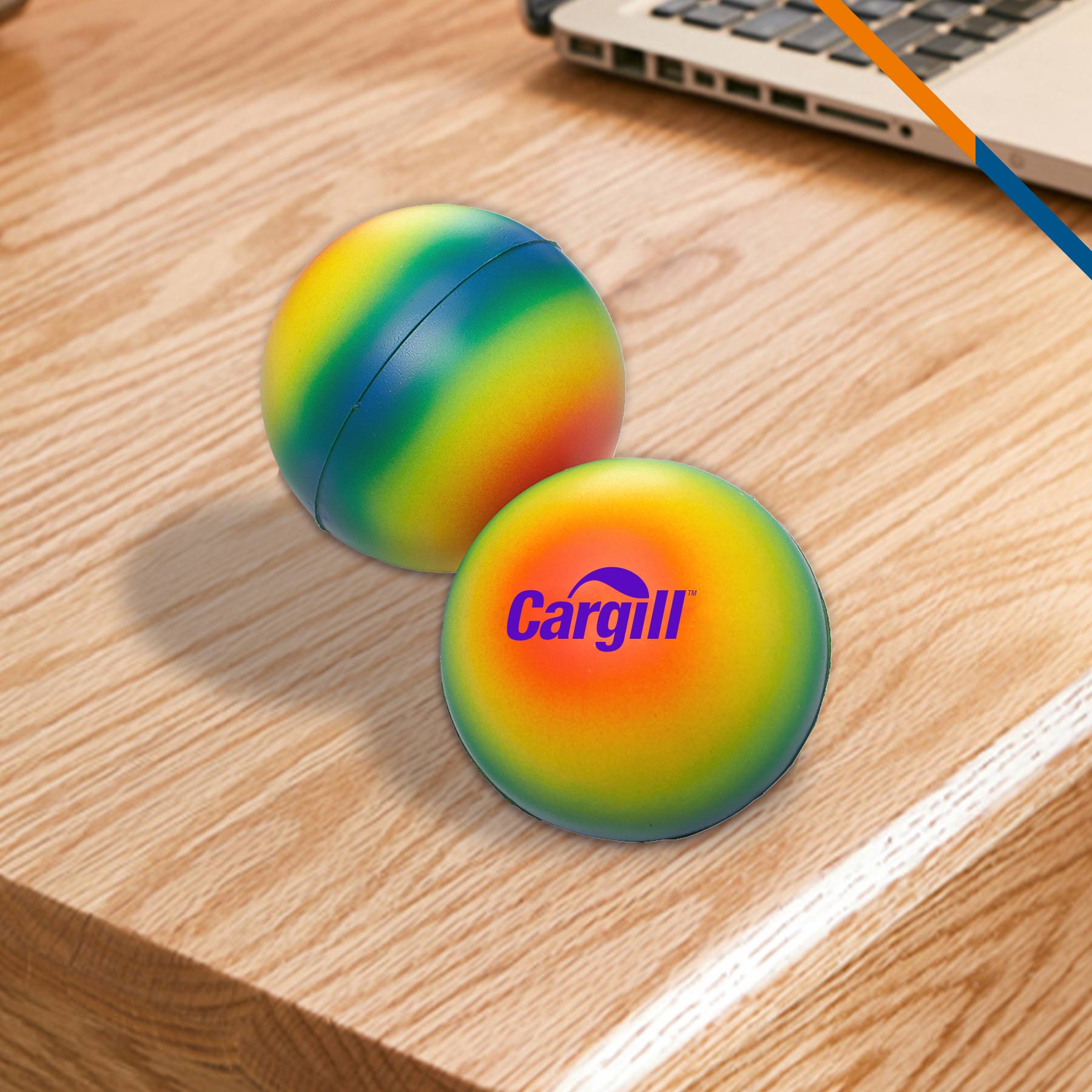 Fancy Rainbow Stress Ball 3