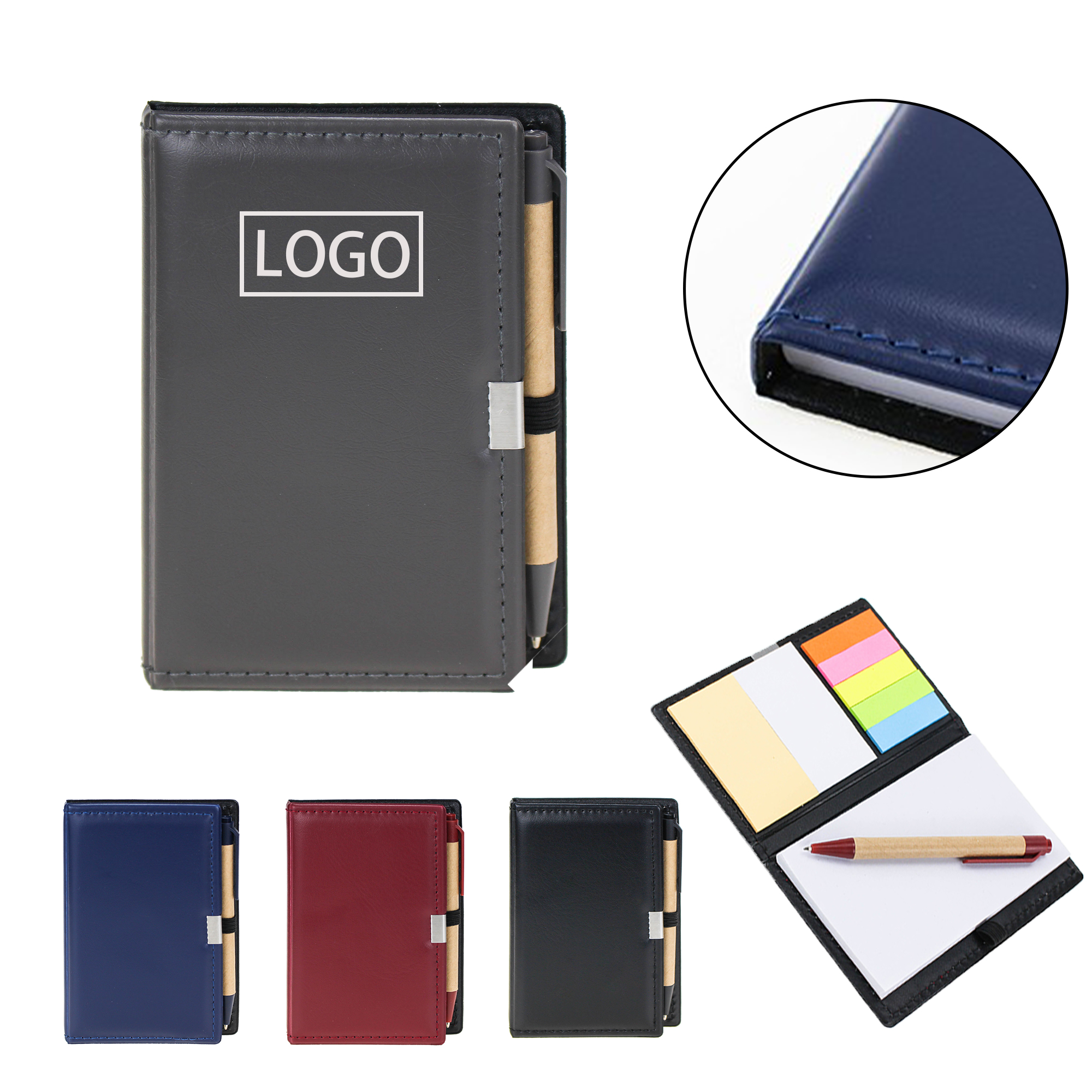 MOQ:50pcs Travel Journal with Pen 1