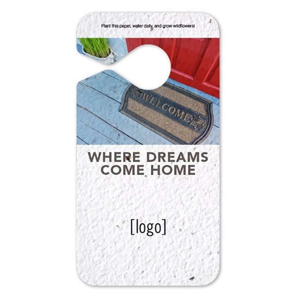 Seed Paper Door Hanger 5