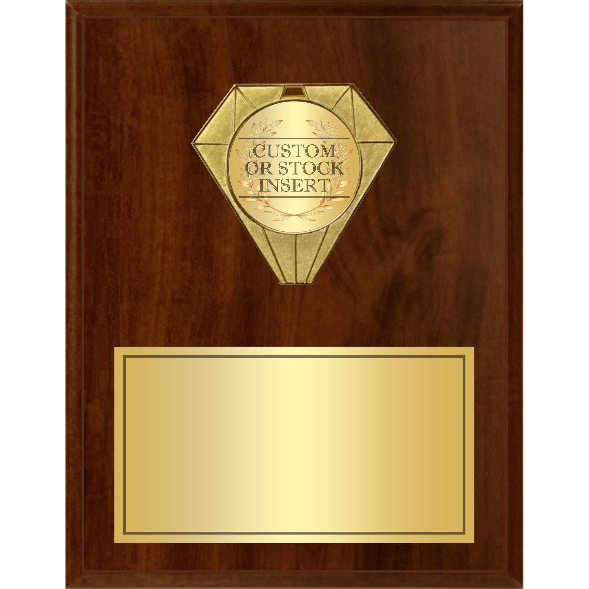 Jewel Plaque Series Vertical Plaque 2