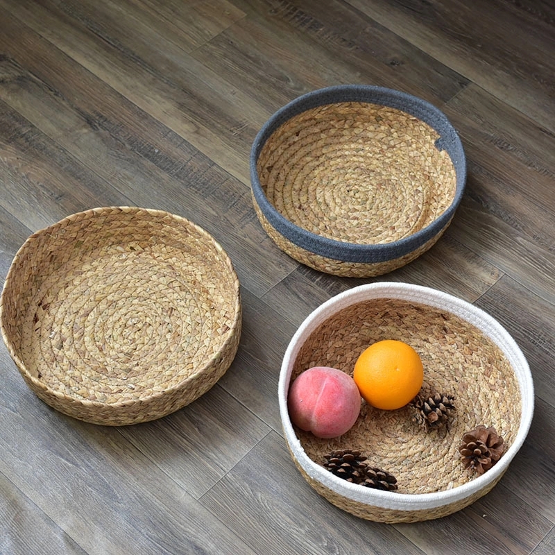 Seagrass Storage Baskets For Home And Bathroom Organization 3
