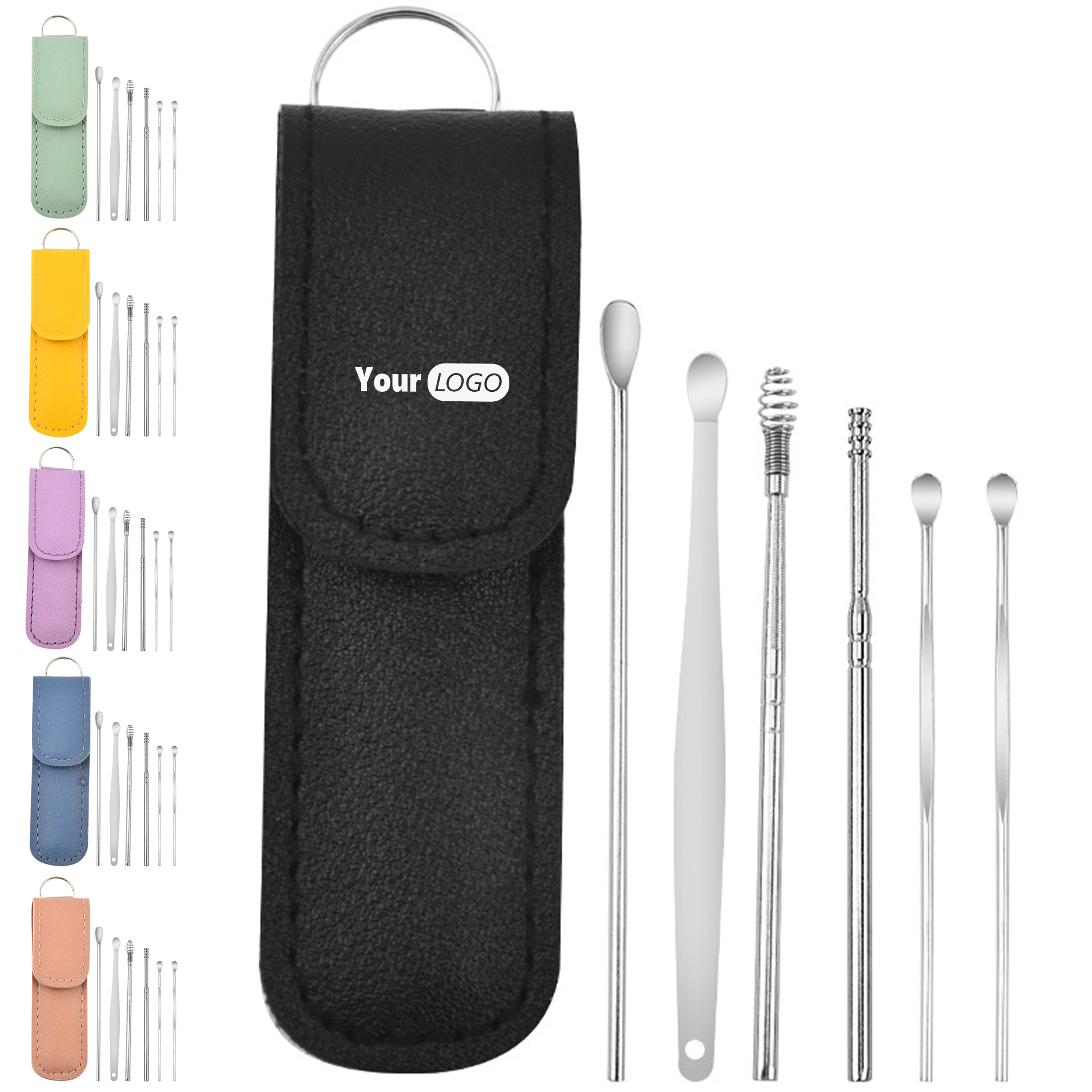 Stainless Steel Household Ear Scoop Set 2